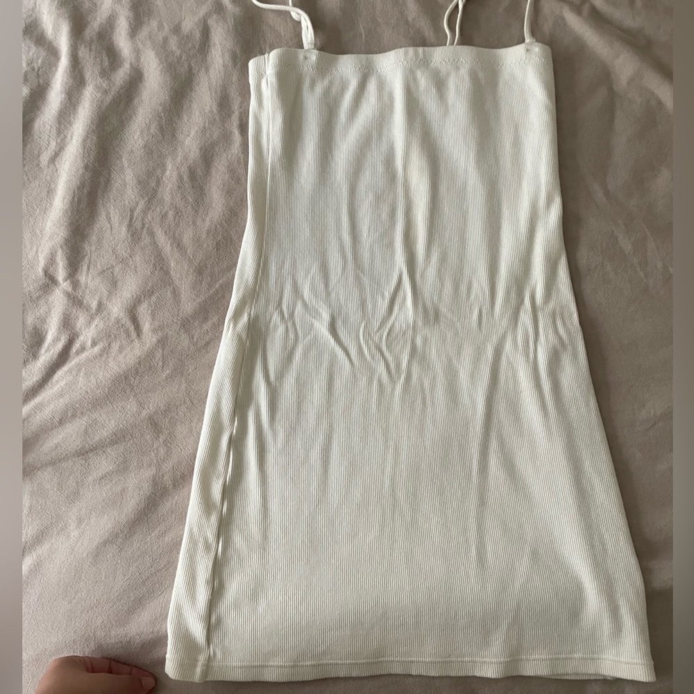 BUNDLE Mrata. 2 dress for the price for one ! Black and ivory strapless, basic - Picture 2 of 5